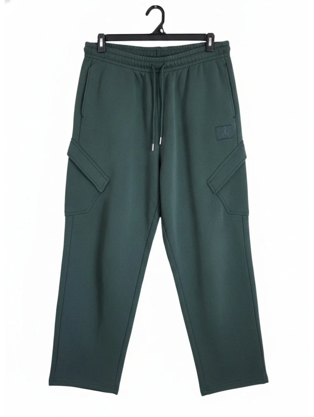 Jordan Oversized Fit Cargo Sweatpants in Dark Green Large